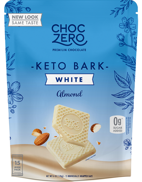 White Chocolate Almond Keto Bark